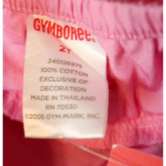 NWT 2006 Gymboree Island Fun Pink Bloomers Diaper cover Flowers sz 2T Ruffles - Picture 5 of 5